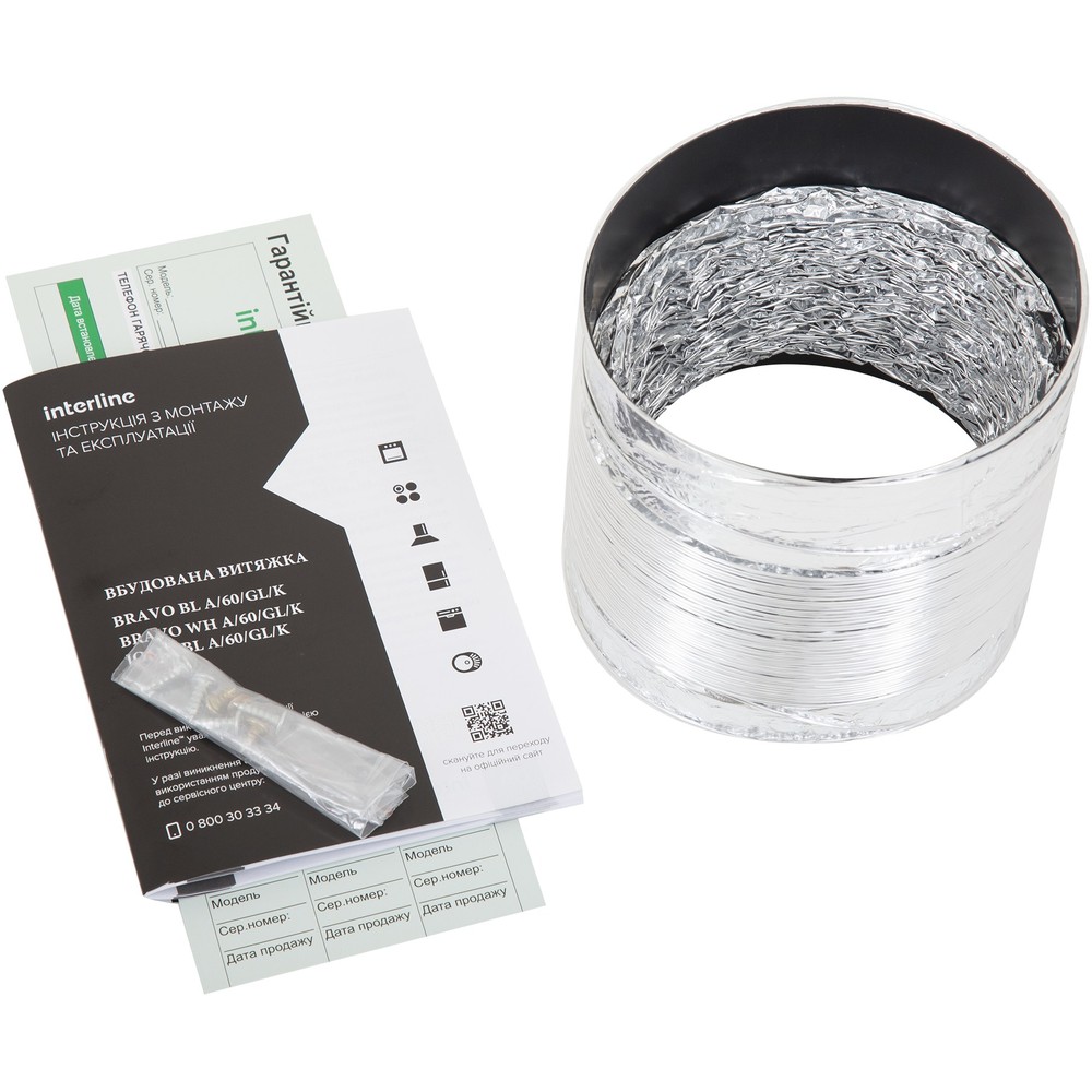 Витяжка InterLine JOLLY WH A/60/GL/K - изображение 10