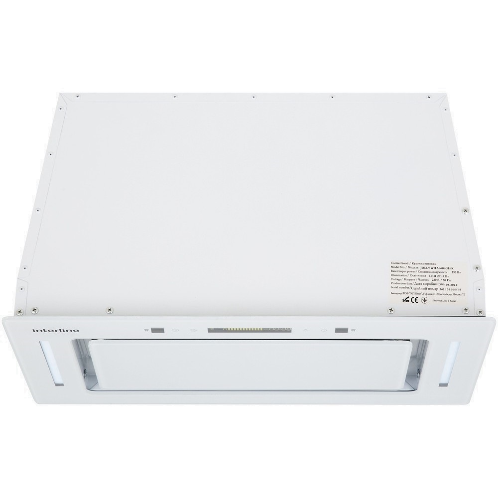 Витяжка InterLine JOLLY WH A/60/GL/K - изображение 2