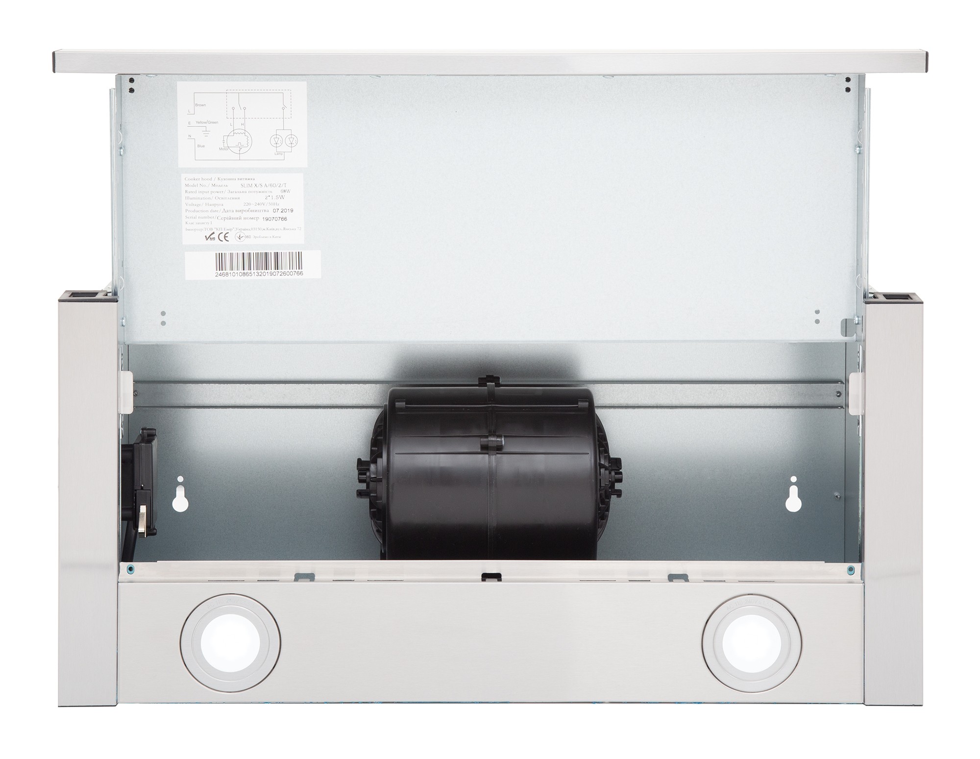 Витяжка InterLine SLIM X/S A/60/2/T - изображение 7