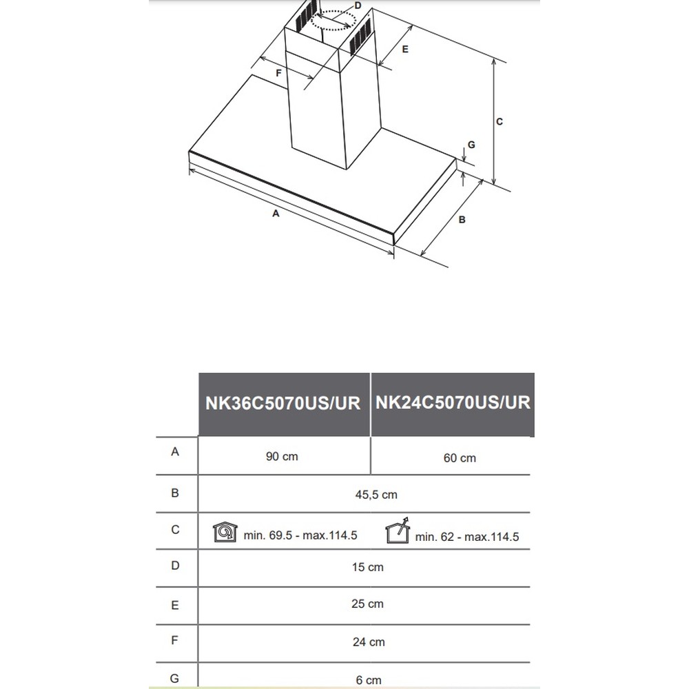 Витяжка Samsung NK24C5070US/UR - изображение 6