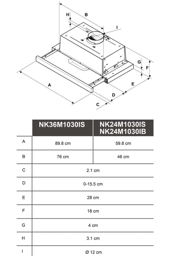 Витяжка Samsung NK24M1030IS/UR - изображение 8