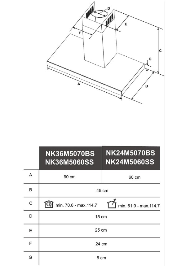 Витяжка Samsung NK24M5070BS/UR - изображение 9
