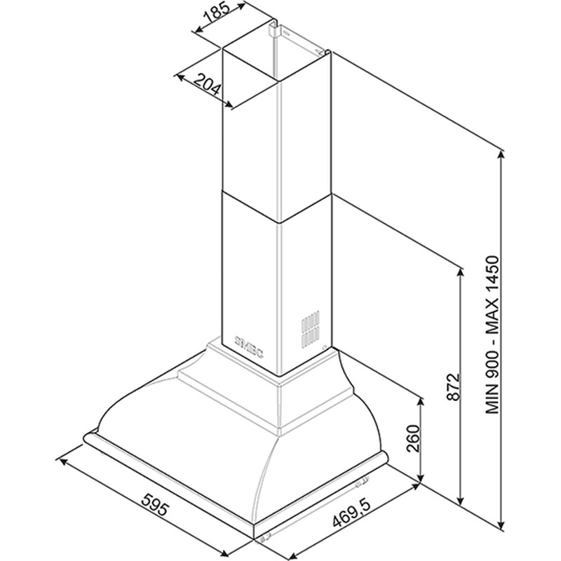 Вытяжка Smeg KC16POE - изображение 3