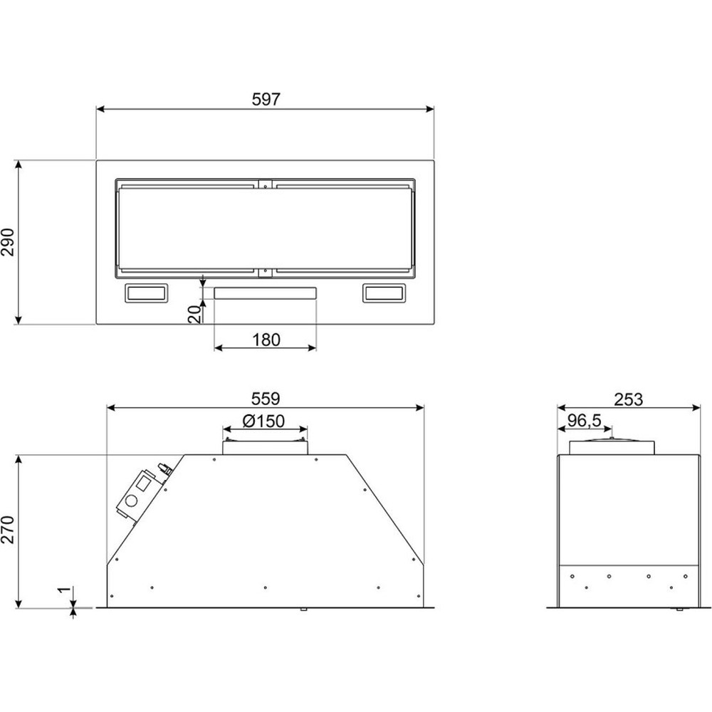 Вытяжка Smeg KSG6P4MB - изображение 3