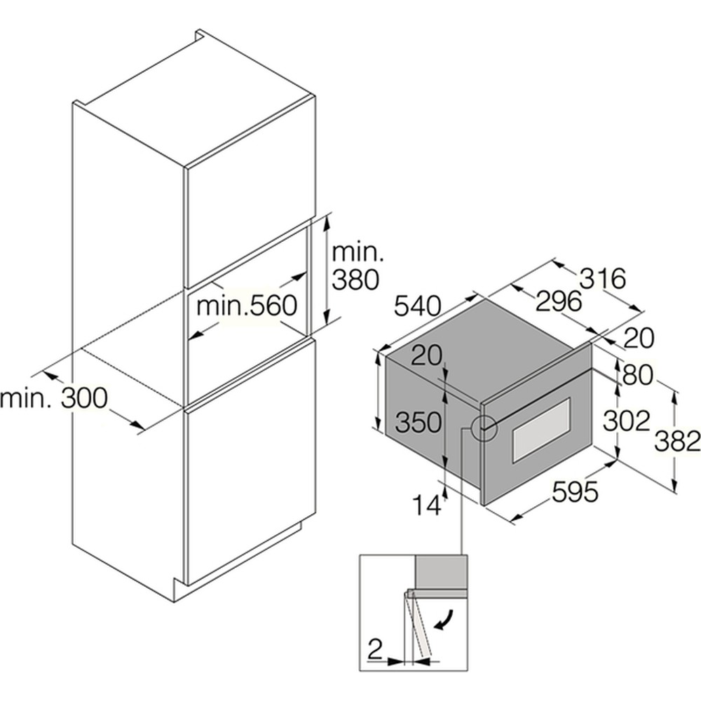 Микроволновая печь Asko OM23BGC - изображение 4