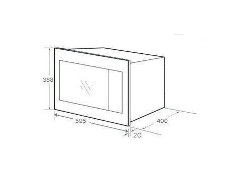 Мікрохвильова піч InterLine MWG 725 ESA WA - изображение 10