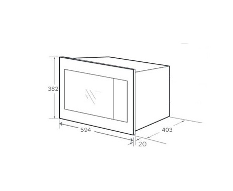 Мікрохвильова піч InterLine MWG 925 SSG BG - изображение 3
