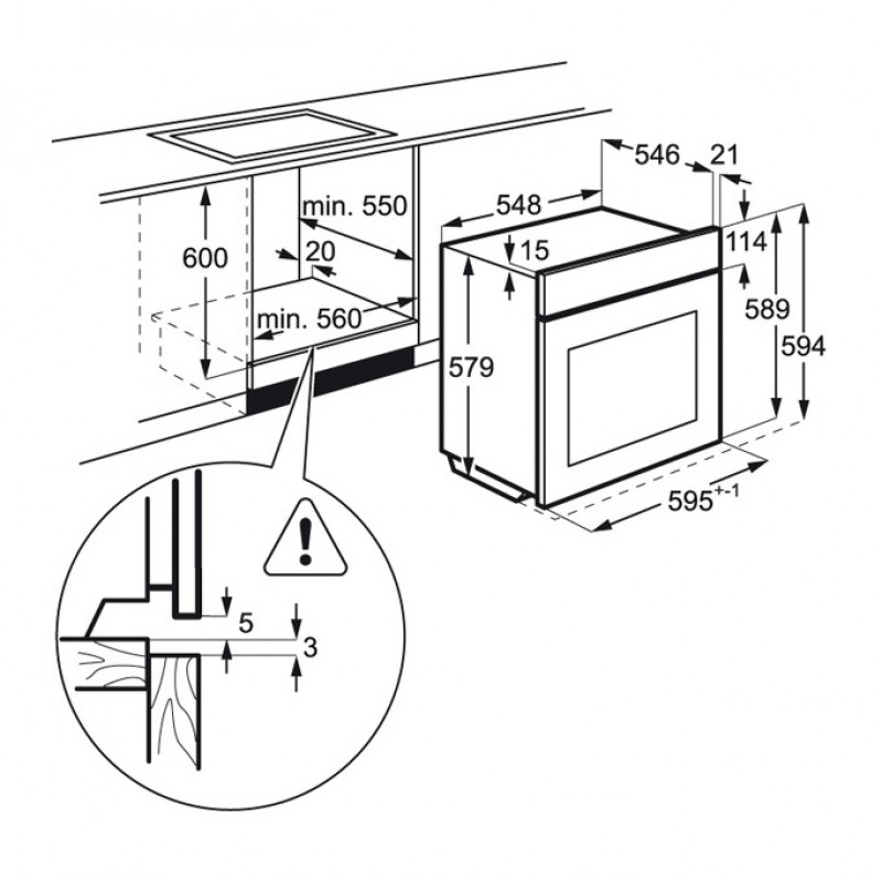 Духова шафа AEG BER455120M - изображение 7