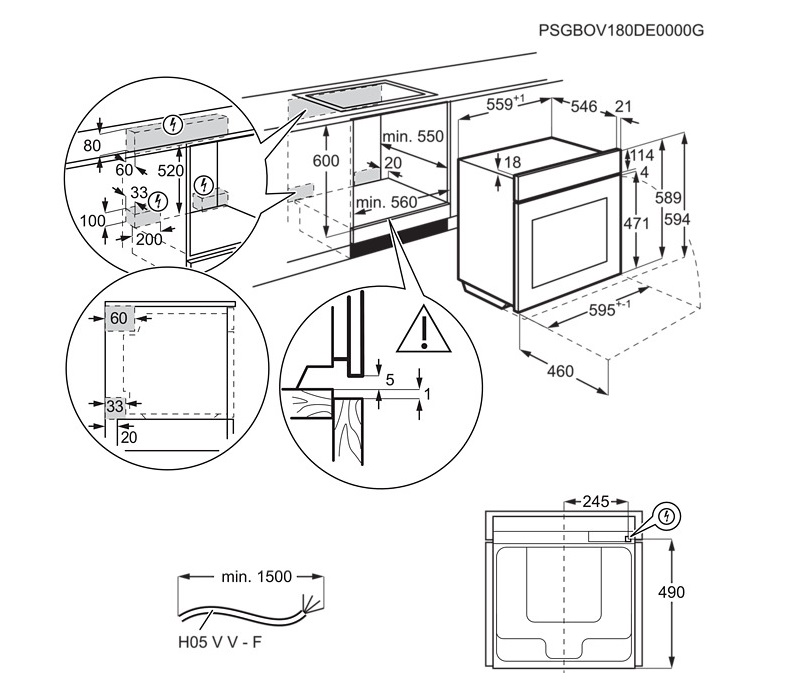 Духова шафа AEG BPR742320M - изображение 9