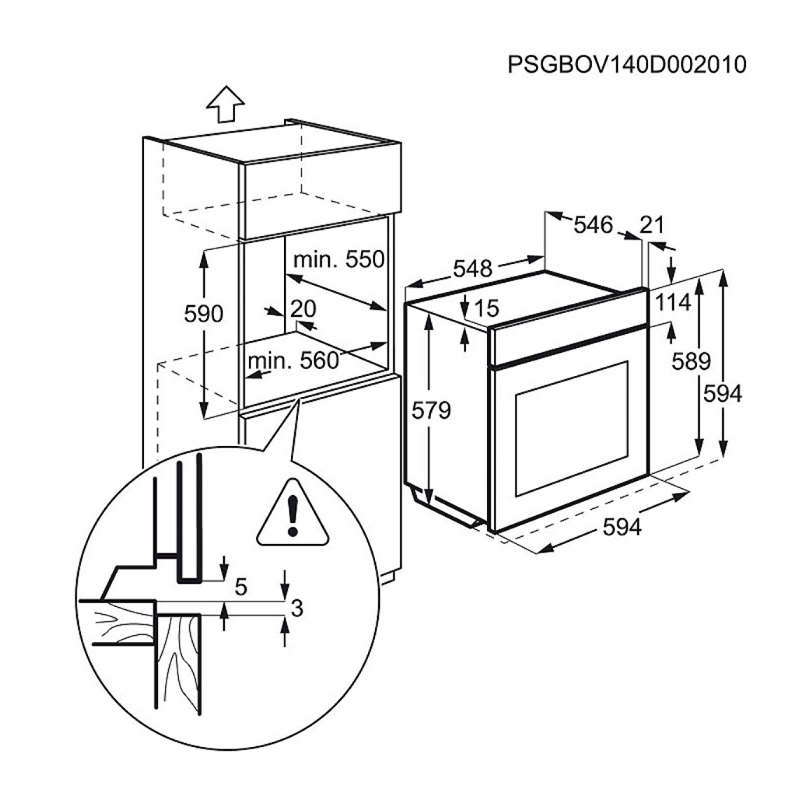 Духова шафа AEG BS5836680M - изображение 10