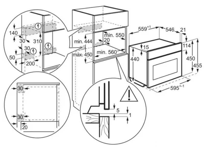 Духовой шкаф AEG KMK965090T - изображение 8