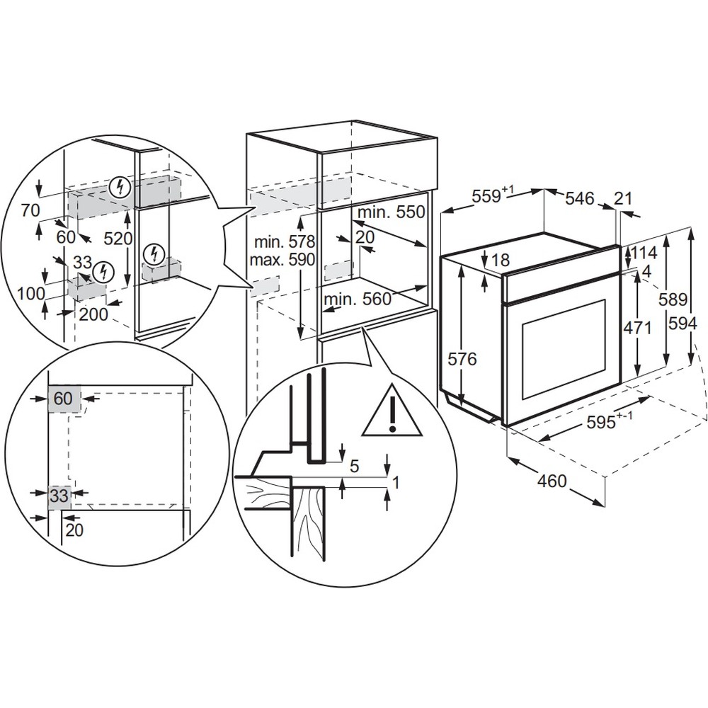 Духова шафа AEG NBA5C43AK - изображение 7