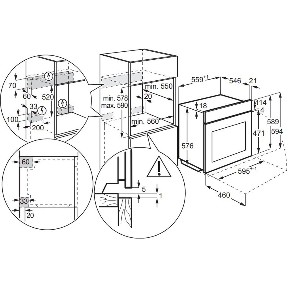 Духовой шкаф AEG NBA5P43AK - изображение 7