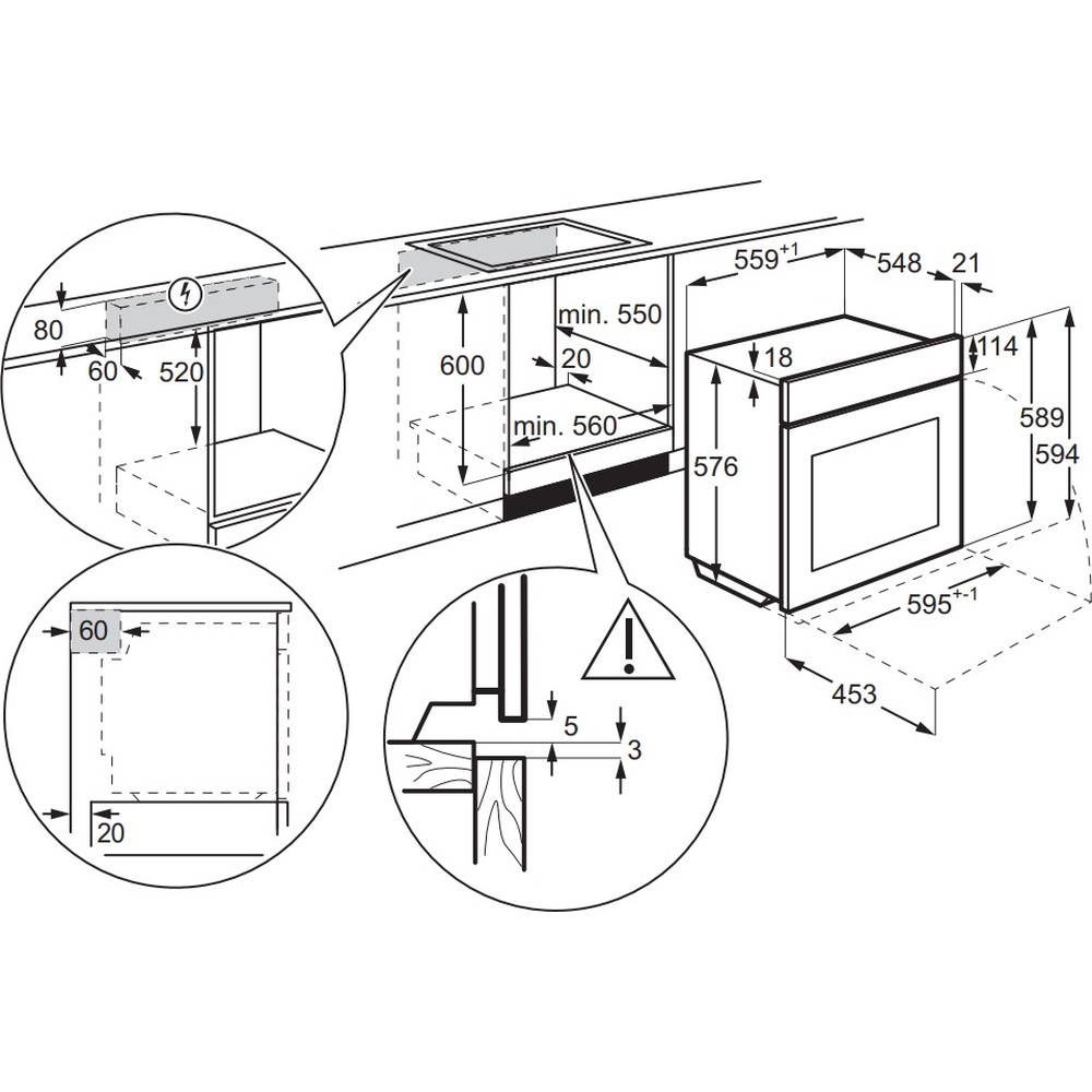 Духовой шкаф AEG NBU5P411SB - изображение 7
