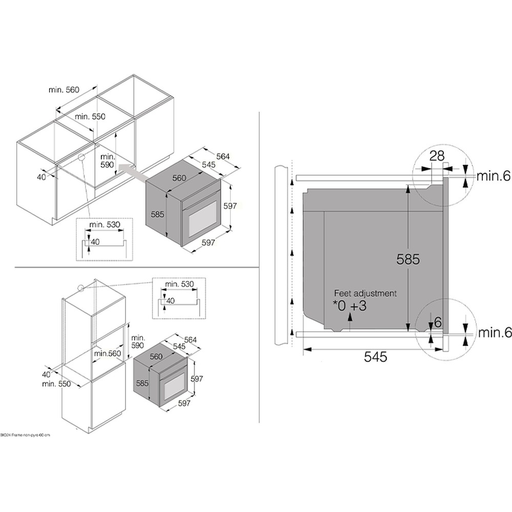 Духова шафа Asko OCS66BSH - изображение 8