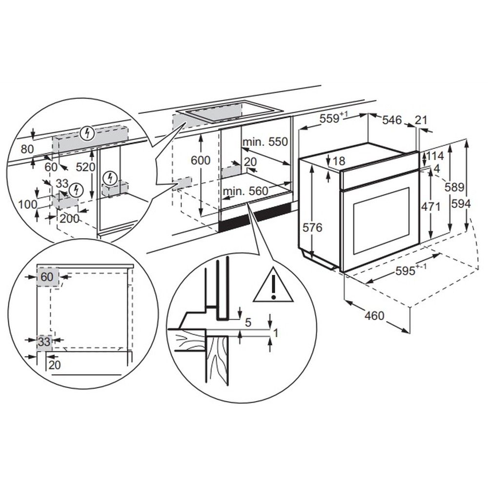 Духова шафа Electrolux EOB9S3XH - изображение 6