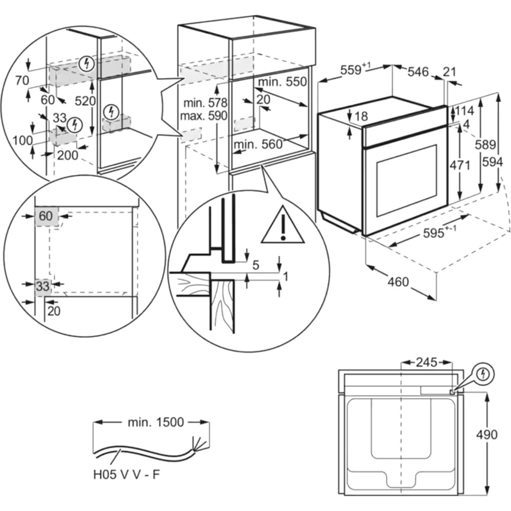 Духова шафа Electrolux EOE7P31Z - изображение 10