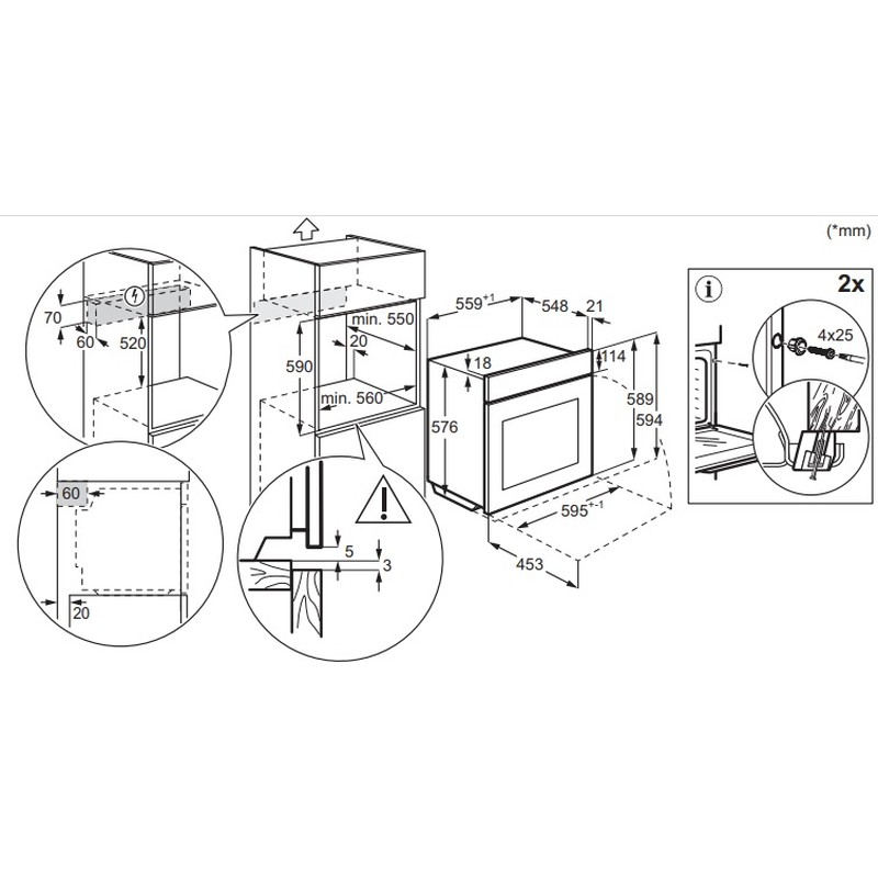 Духова шафа Electrolux EOE8P39H - изображение 7
