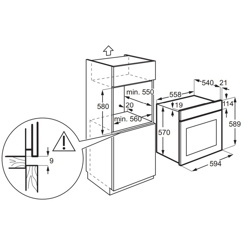 Духовой шкаф Electrolux EOF5C50BX - изображение 10