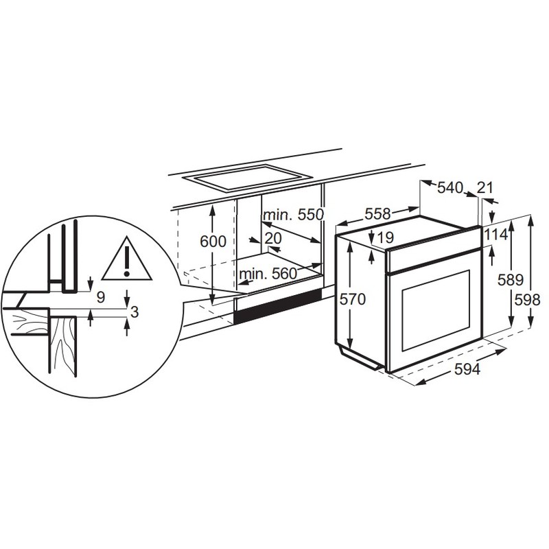 Духовой шкаф Electrolux EOF6P76BX - изображение 9