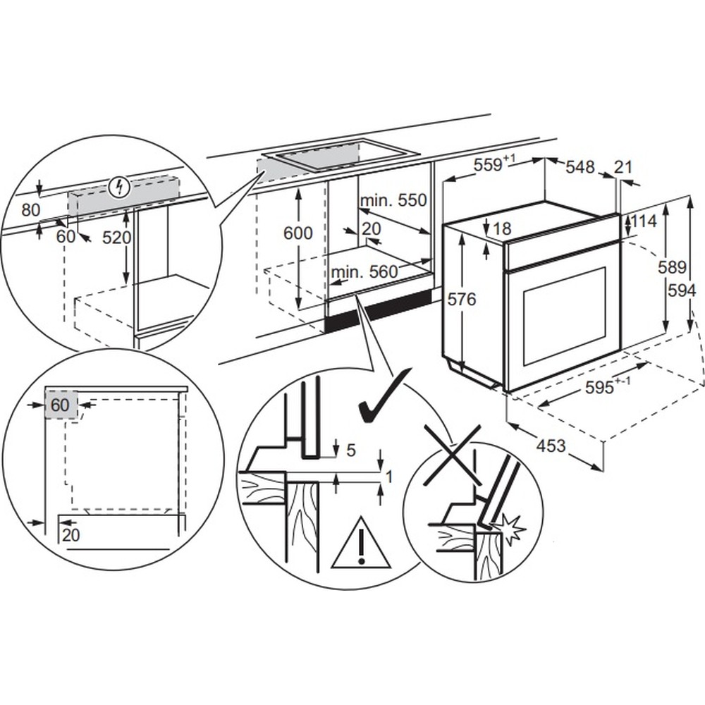 Духова шафа Electrolux KODEH10H - изображение 7