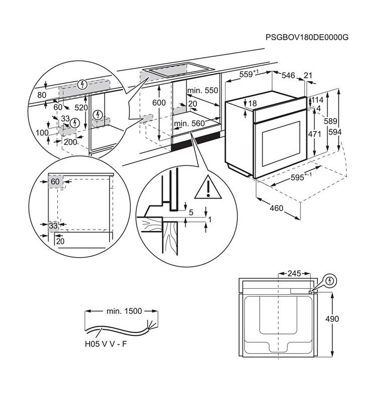 Духова шафа Electrolux KOEAP31WT - изображение 8