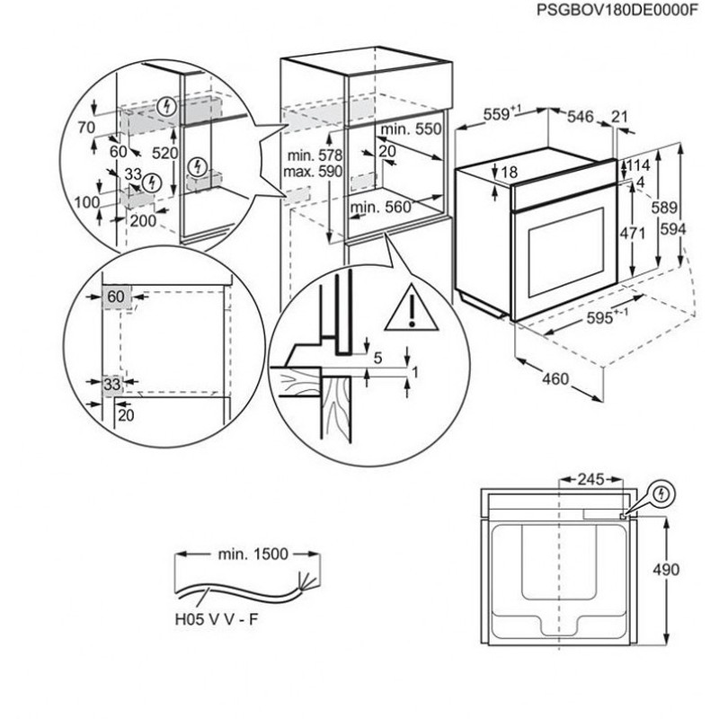 Духова шафа Electrolux KOEBP39Z - изображение 10