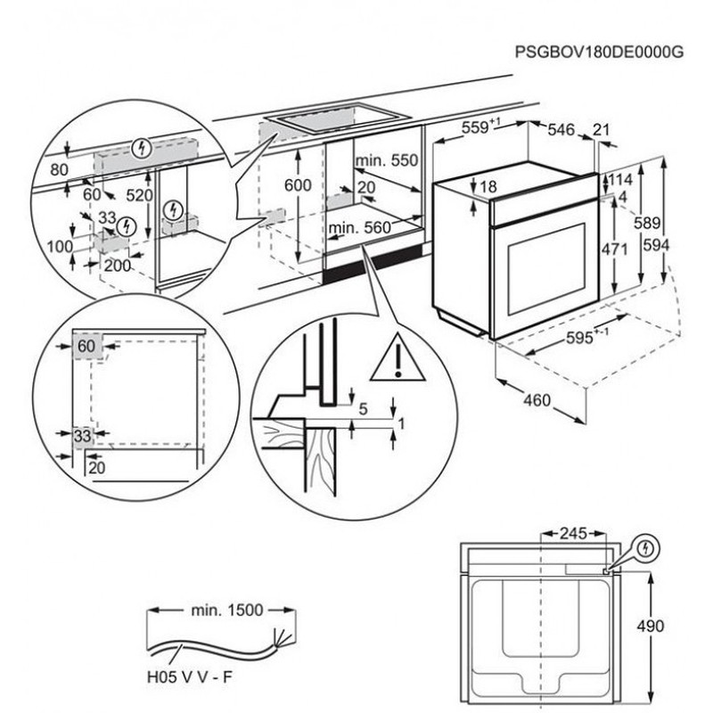 Духова шафа Electrolux KOEBP39Z - изображение 11