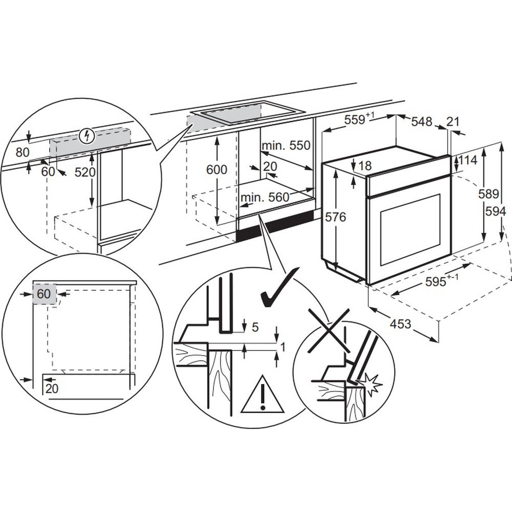 Духовой шкаф Electrolux LOF6P37Z - изображение 6