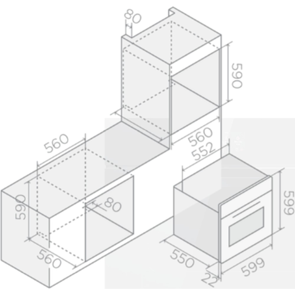 Духовой шкаф Elica VIRTUS MULTI 60 TFT BL - изображение 6