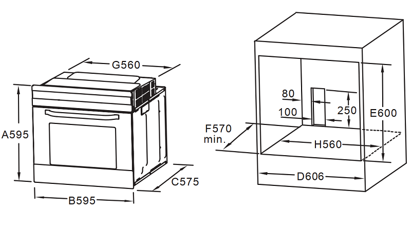 Духова шафа InterLine OEG 580 ECH BB - изображение 13