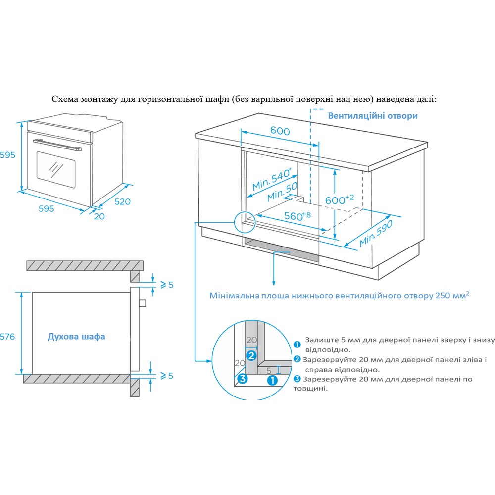 Духовой шкаф InterLine OEG 581 ECR BA - изображение 5