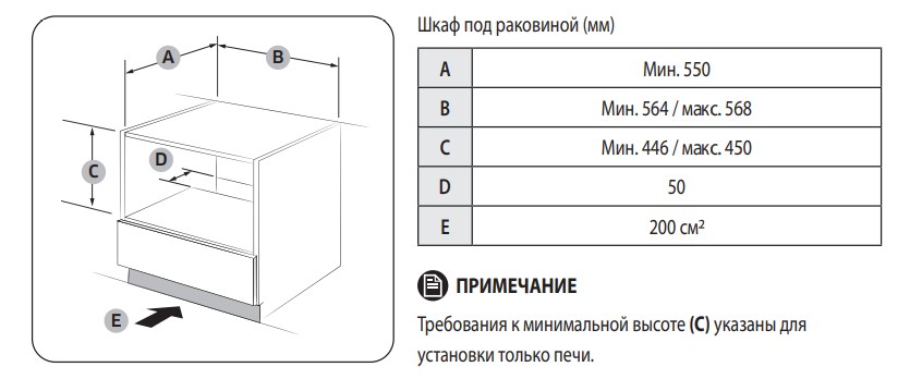 Духова шафа Samsung NQ50T9539BD/WT - изображение 17