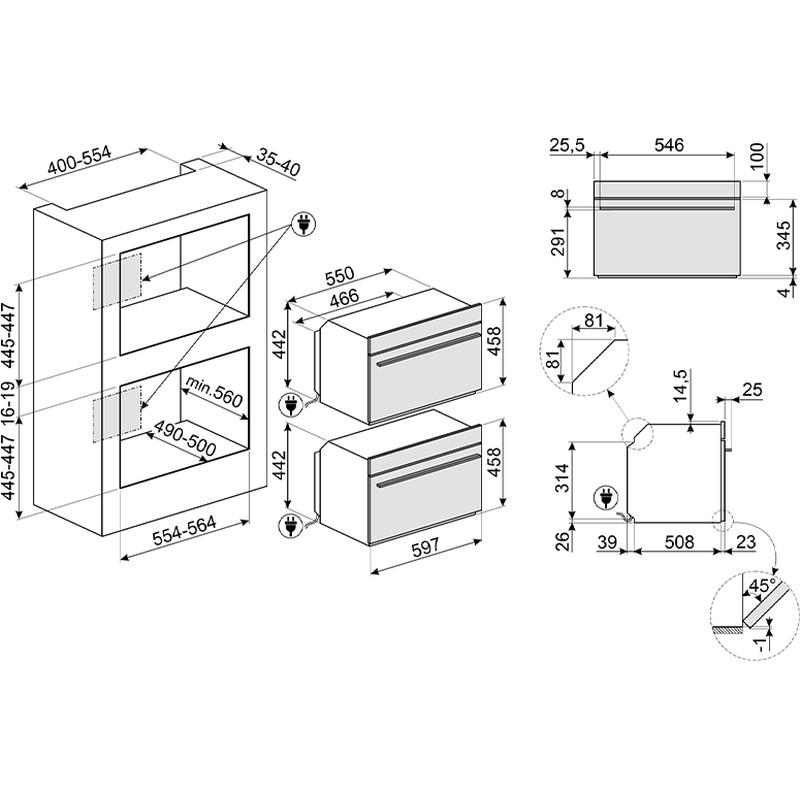 Духова шафа Smeg SO4604S4PNR - изображение 6