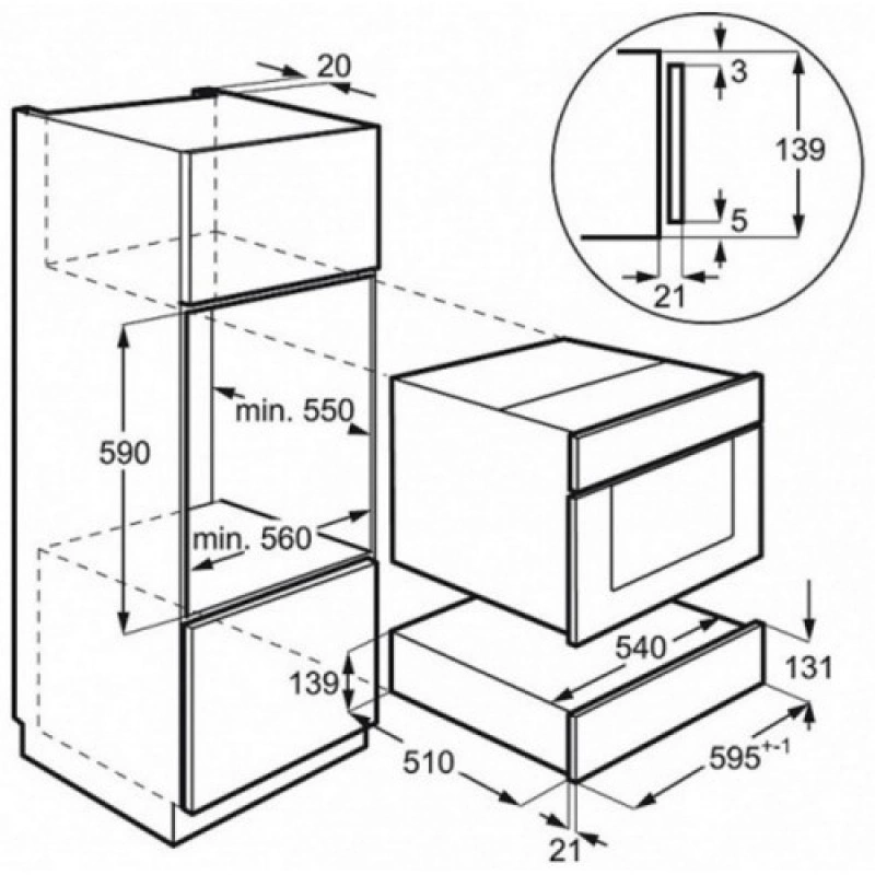 Вакуумний пакувальник AEG KDK911423M - изображение 3