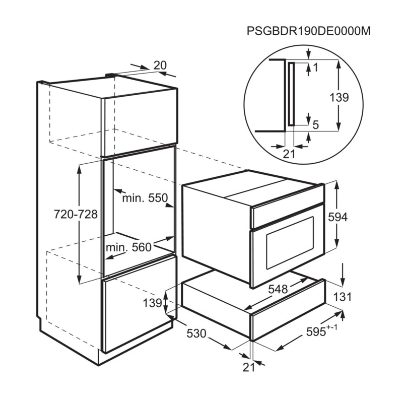 Шкаф для подогрева посуды AEG KDK911424T - изображение 7