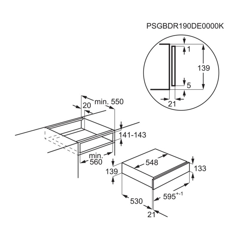 Шкаф для подогрева посуды AEG KDK911424T - изображение 9