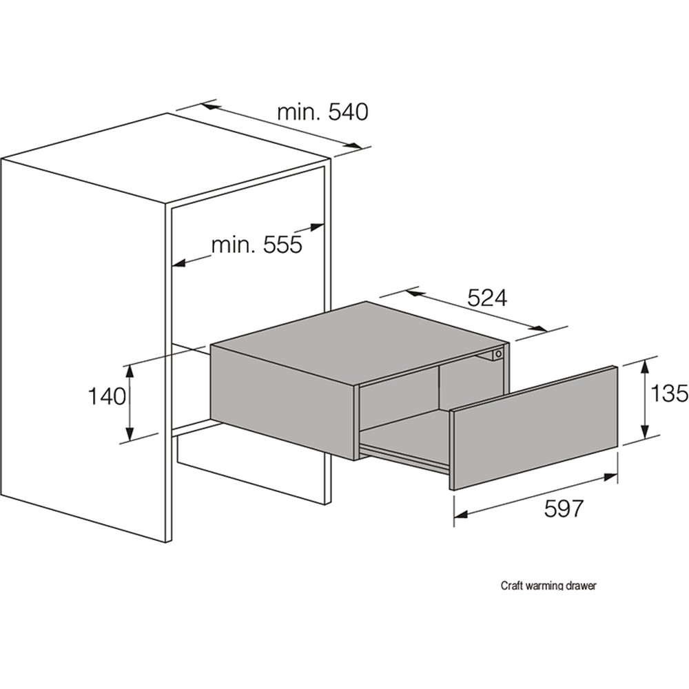 Шафа для підігріву посуду Asko ODW51BG - изображение 3