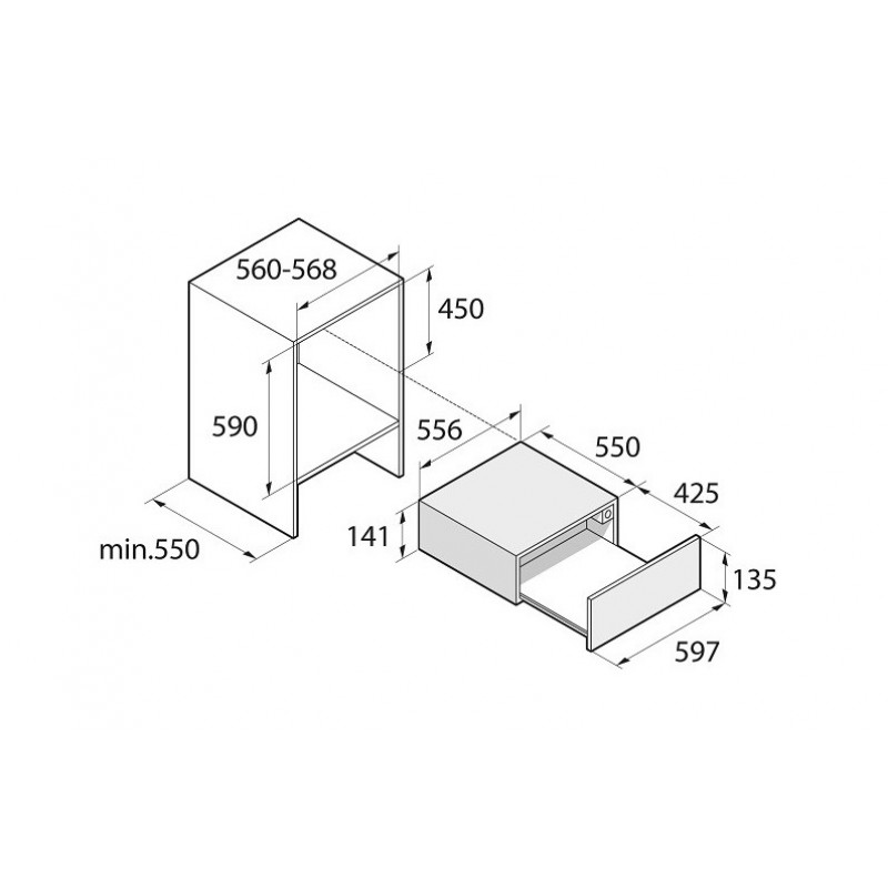 Шкаф для подогрева посуды Asko ODW8128GG - изображение 11