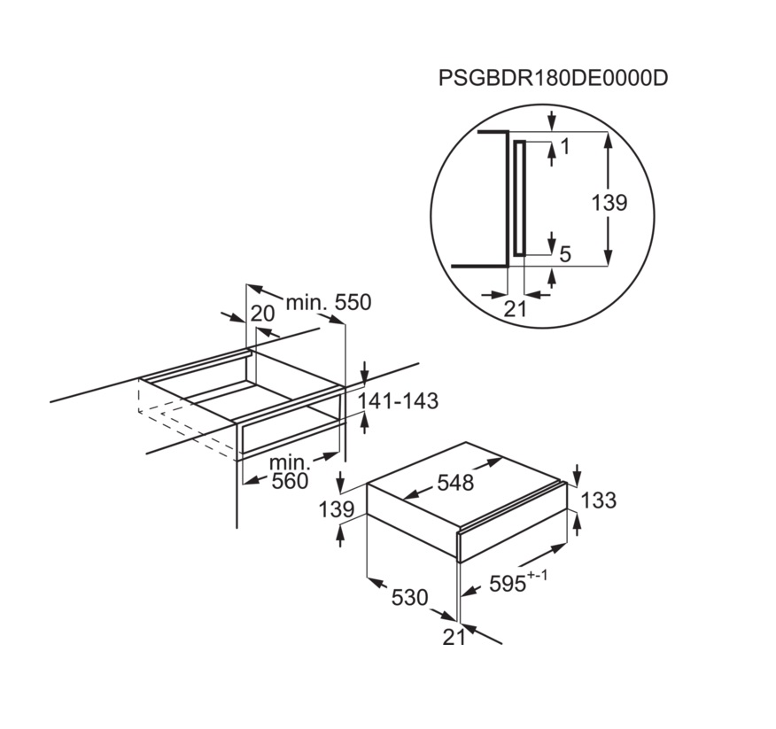 Шафа для підігріву посуду Electrolux KBD4T - изображение 6
