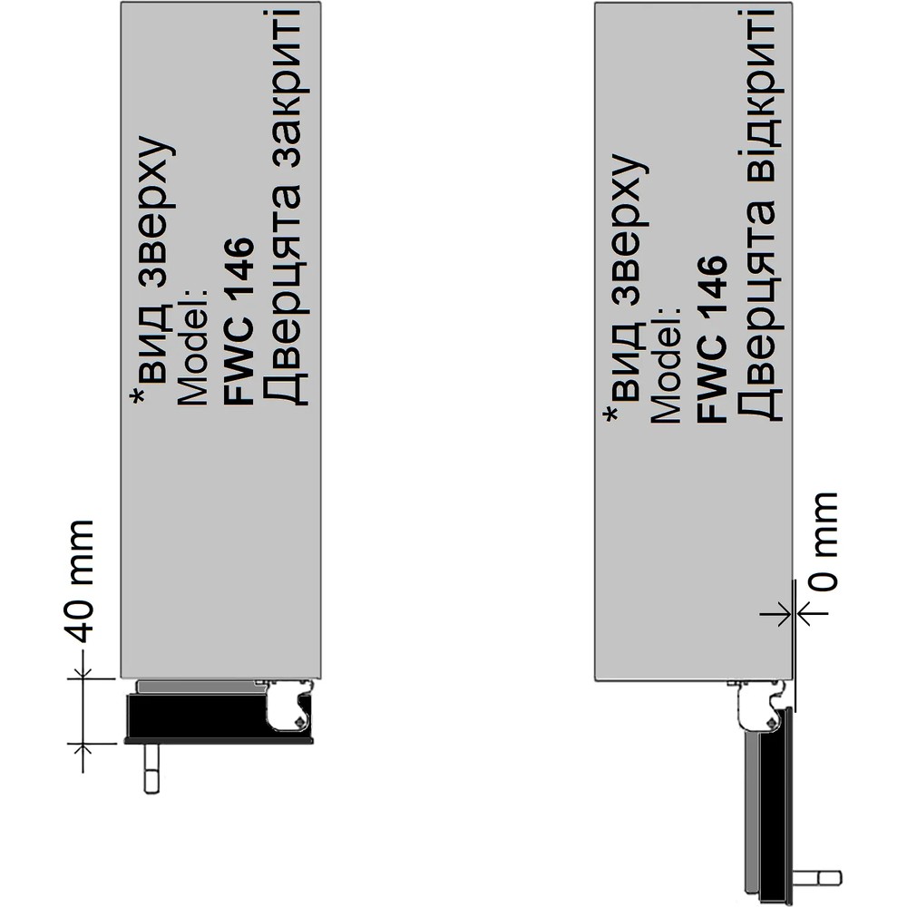 Винна шафа Fabiano FWC 146 Black - изображение 8