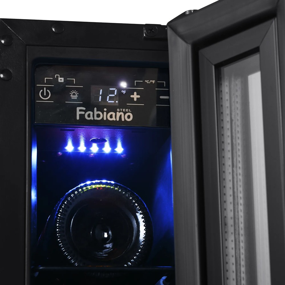 Винна шафа Fabiano FWC 146 Black - изображение 6