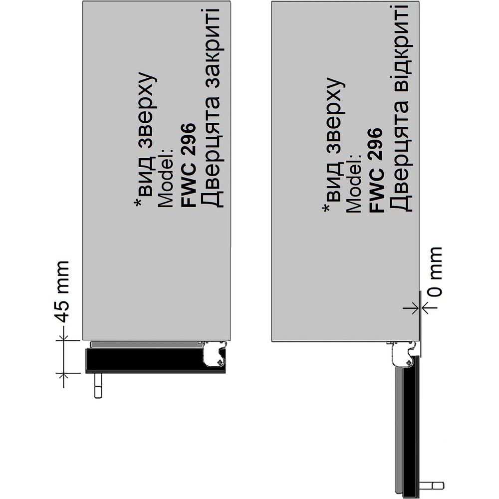 Винна шафа Fabiano FWC 296 Black - изображение 6