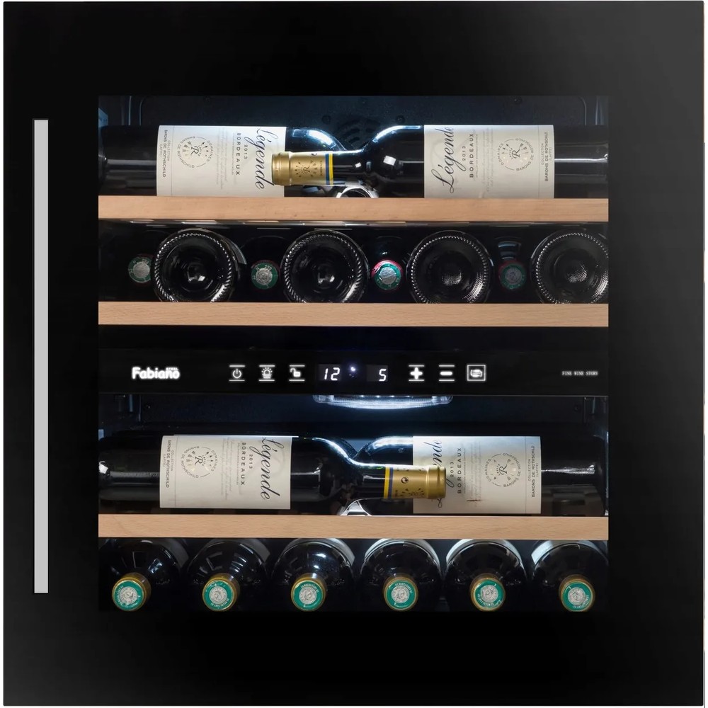 Винна шафа Fabiano FWC 596 Black - изображение 2