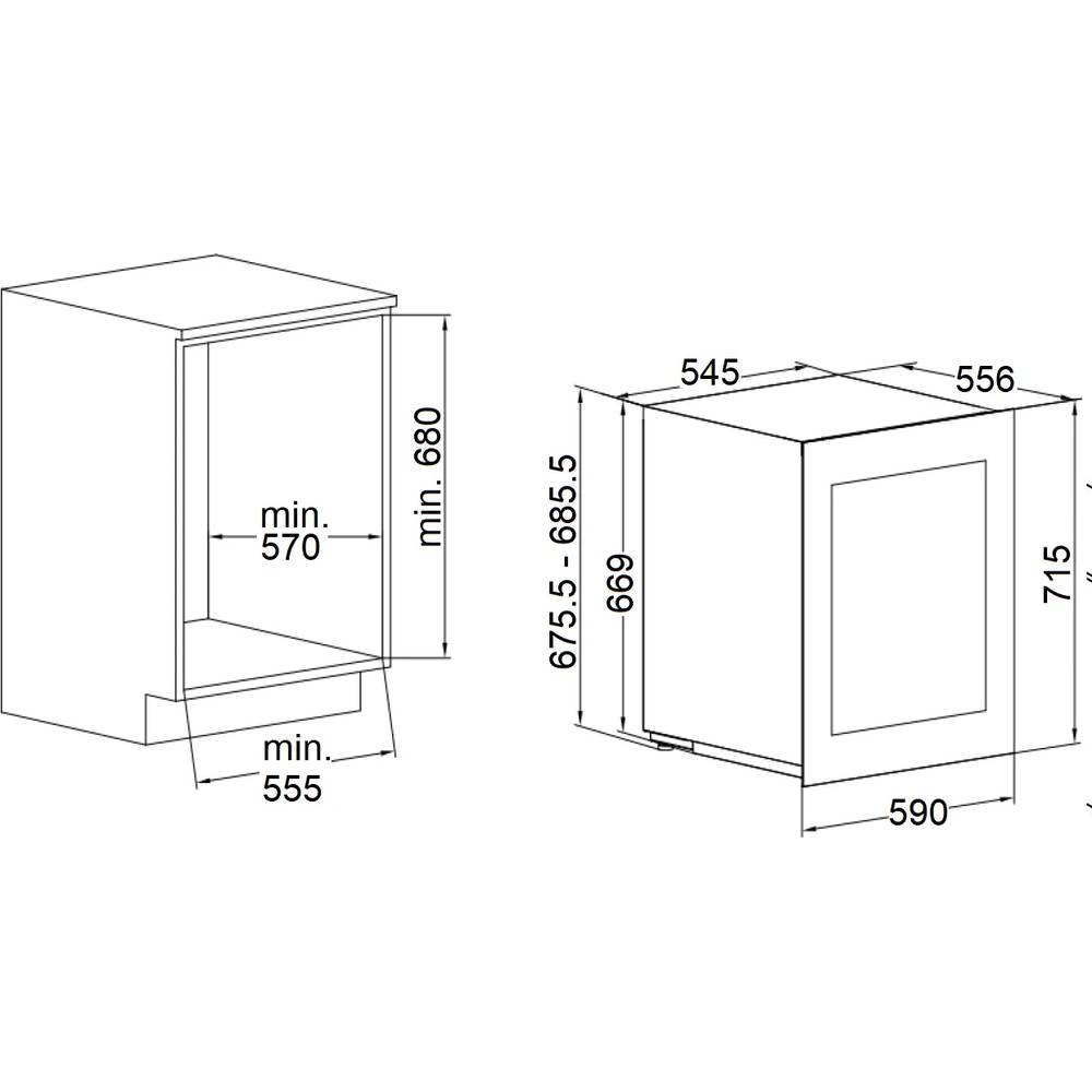 Винна шафа Fabiano FWC 760 BI - изображение 4