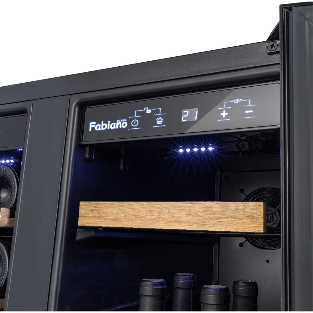 Винна шафа Fabiano FWC 828 Black - изображение 4