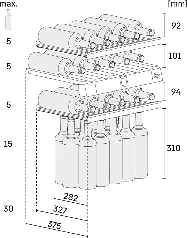 Винна шафа Liebherr EWTdf 1653 - изображение 14