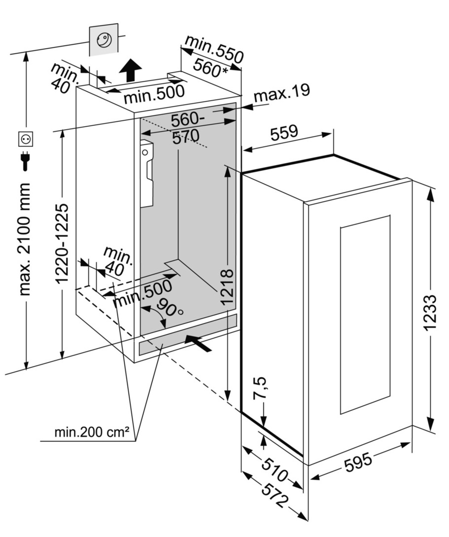 Винный шкаф Liebherr EWTgb 2383 - изображение 8