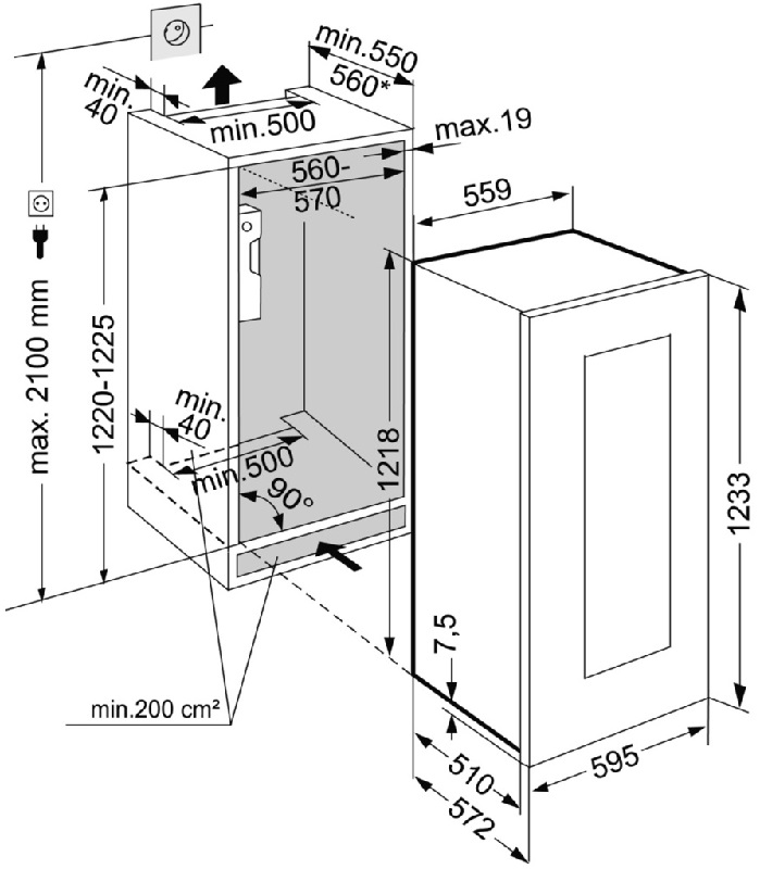 Винный шкаф Liebherr EWTgw 2383 - изображение 8