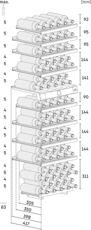 Винный шкаф Liebherr EWTgw 3583 - изображение 7